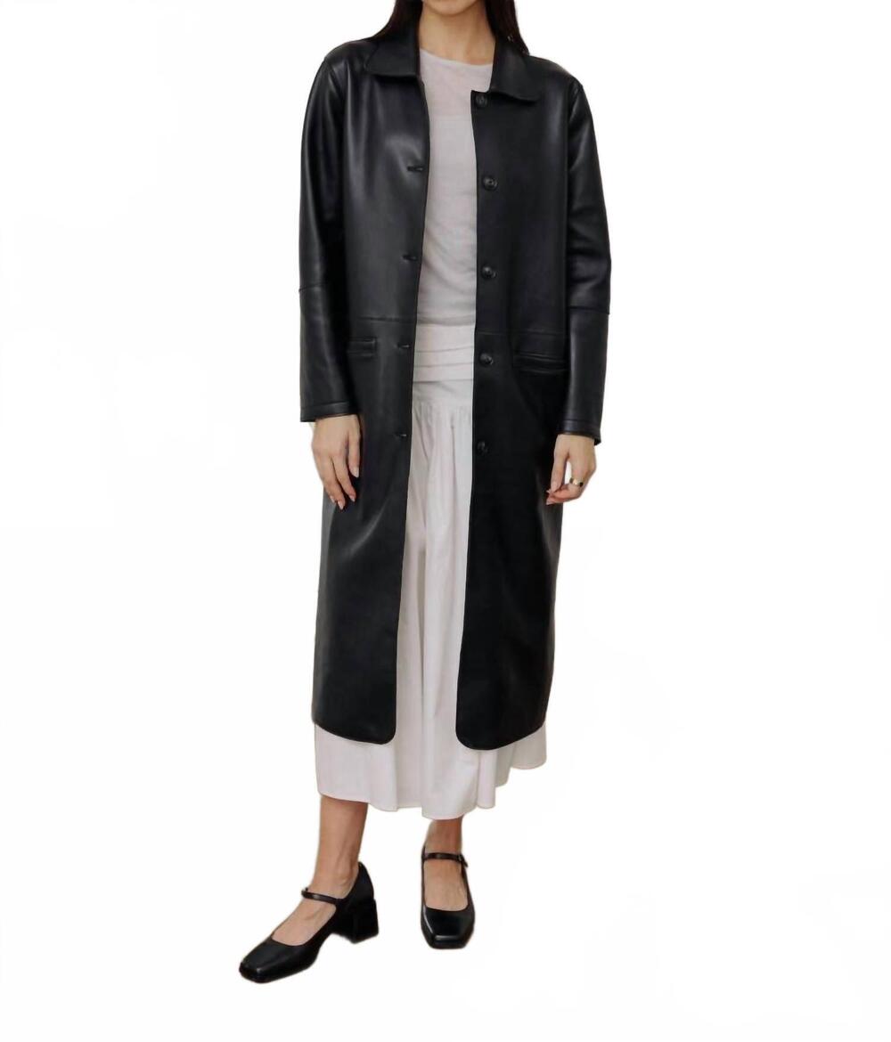 NEW MOD REF women's dextra coat in black